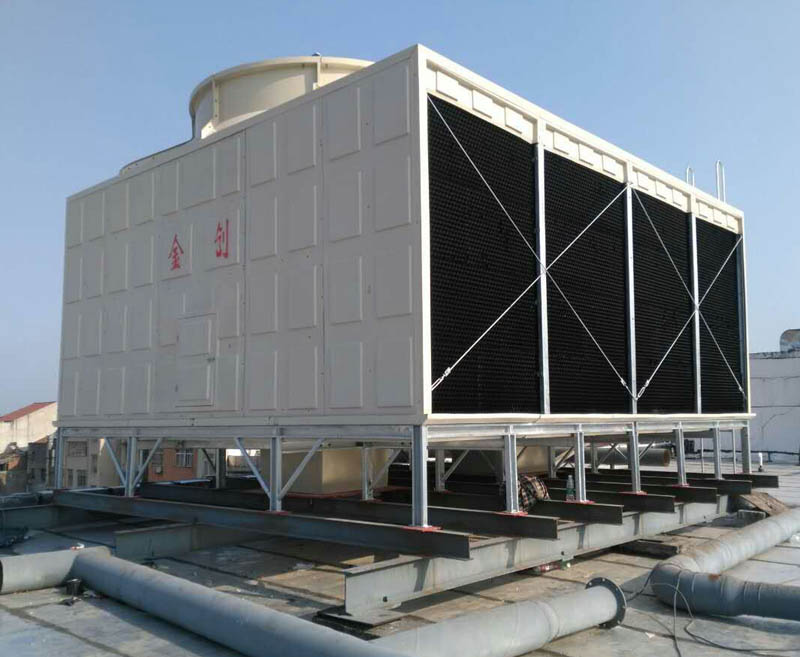 河南金創(chuàng  )JCR系列橫流式方型組合式玻璃鋼冷卻塔