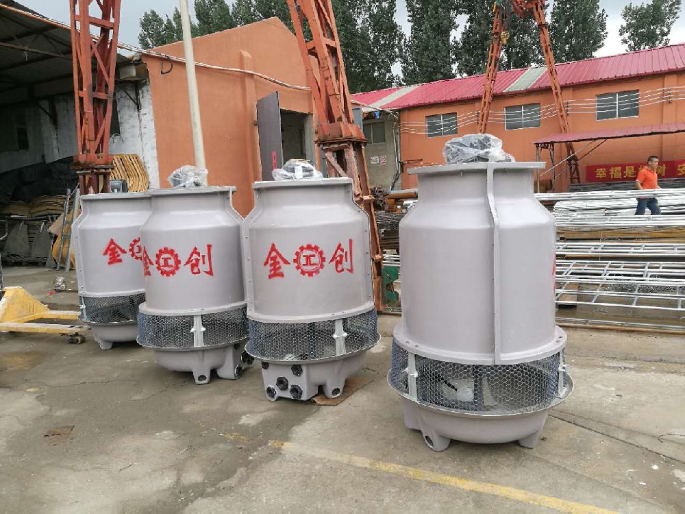 河南金創(chuàng  )JCT系列逆流式玻璃鋼圓型冷卻塔